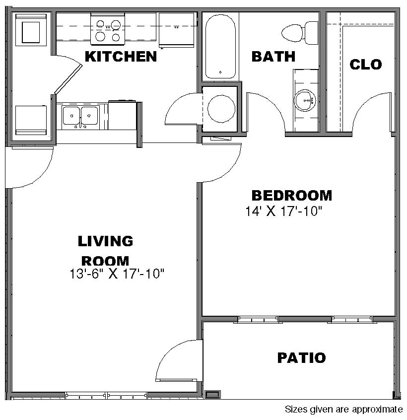 The Mill at McCullough - Floorplan - A1