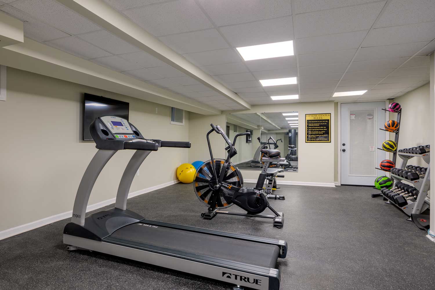 Fitness Center at Montclair Gardens Apartments in Montclair, New Jersey