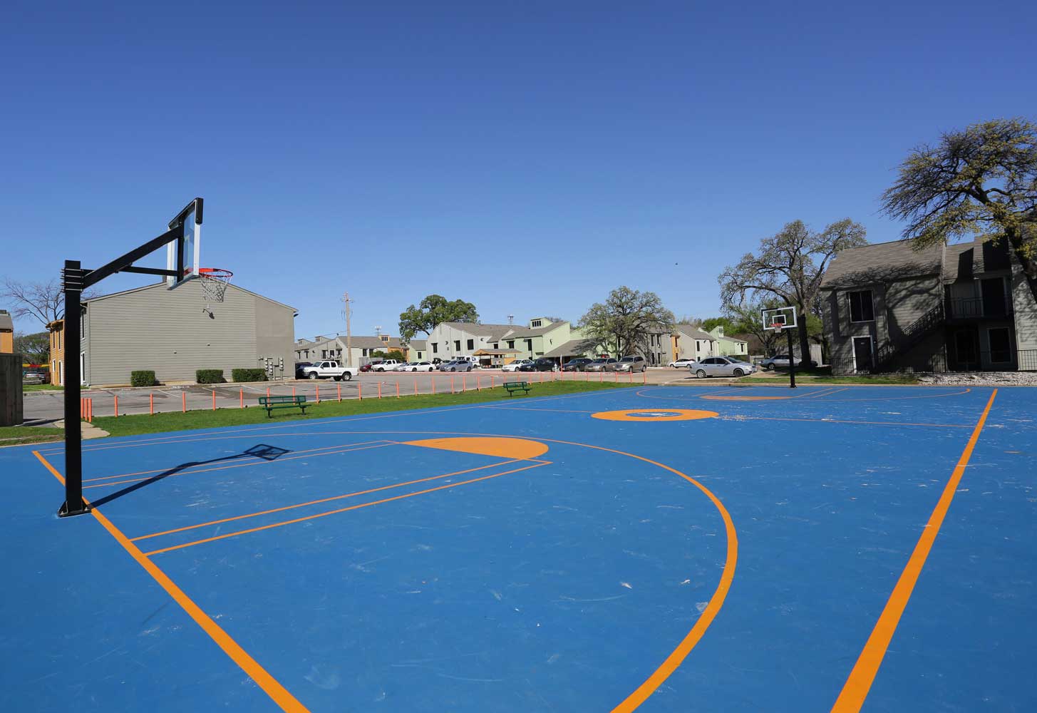Basketball Court at Montecito Club in Arlington, Texas