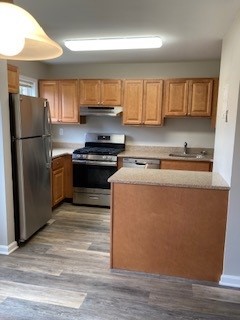 Large Kitchen at Mountainview Gardens Apartments in Fishkill, New York
