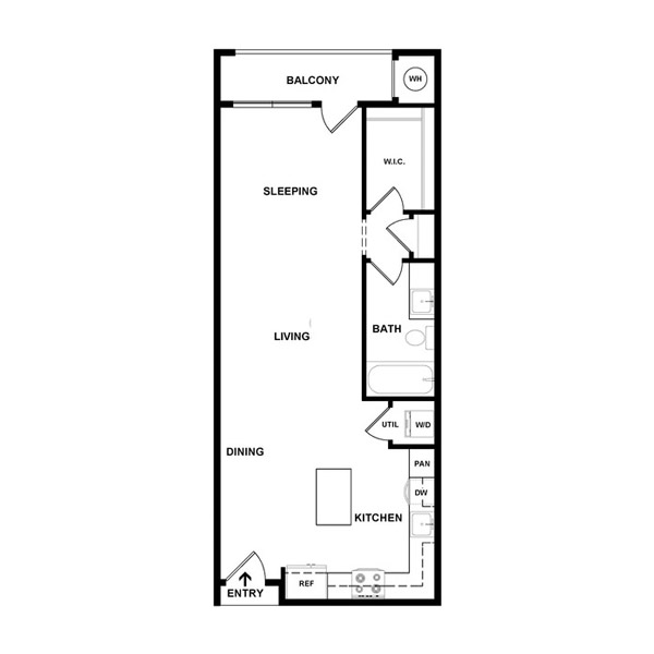 Mt Vernon Lofts - Floorplan - S1
