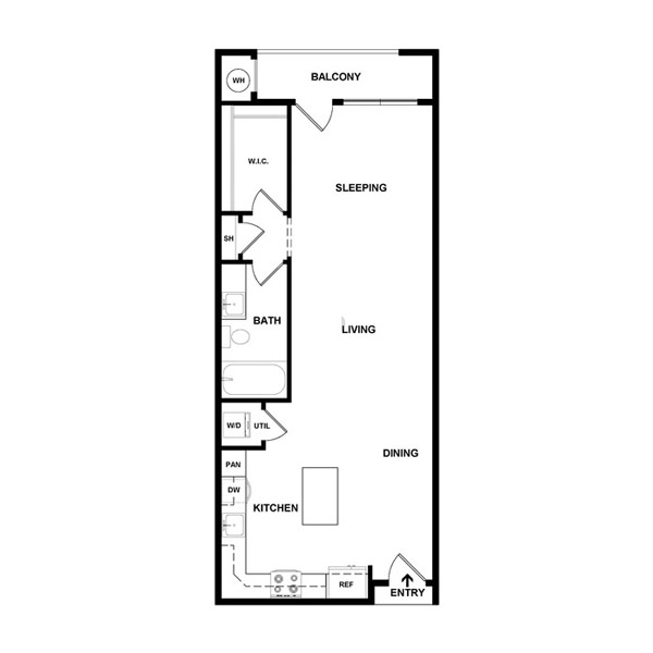 Mt Vernon Lofts - Floorplan - S2