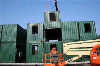 Shipping Containers Given New Life