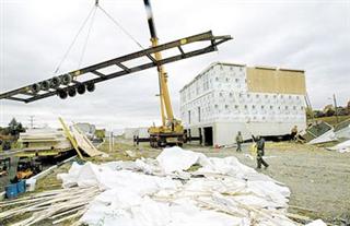 Modular Homes Going Up Fast