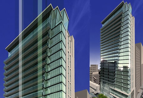 Luxury Tower Rises Above Weak Housing Market
