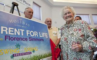 Senior Wins Free Rent For Life