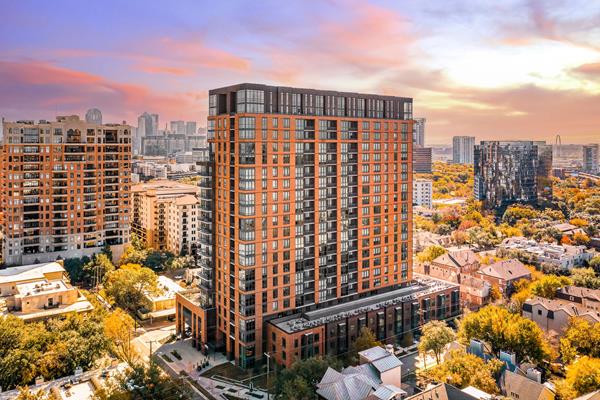 Toll Brothers Apartment Living Continues Texas Expansion With Opening of New 270-Unit Aster High-Rise Apartment Building in Dallas
