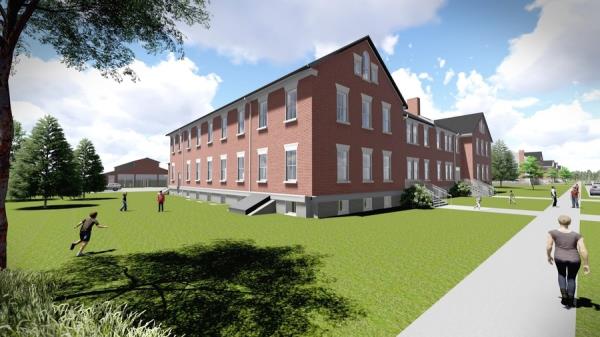 Historic Fort Des Moines Barracks Buildings Transformed into Affordable Housing Community