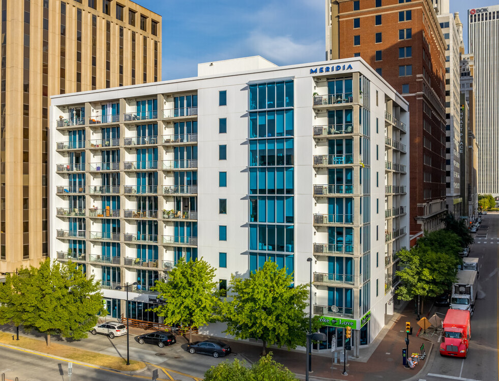Four Mile Capital Completes Acquisition of 93-Unit Meridia Apartment Building in Deco District of Downtown Tulsa, Oklahoma