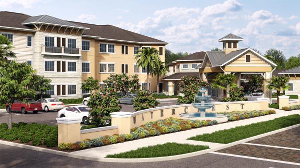 Construction Advances at Watercrest of St. Lucie West Assisted Living and Memory Care Community