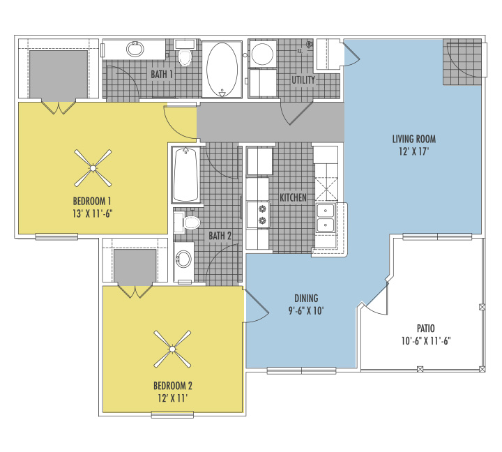 Nelson Pointe Apartment Homes - Floorplan - D
