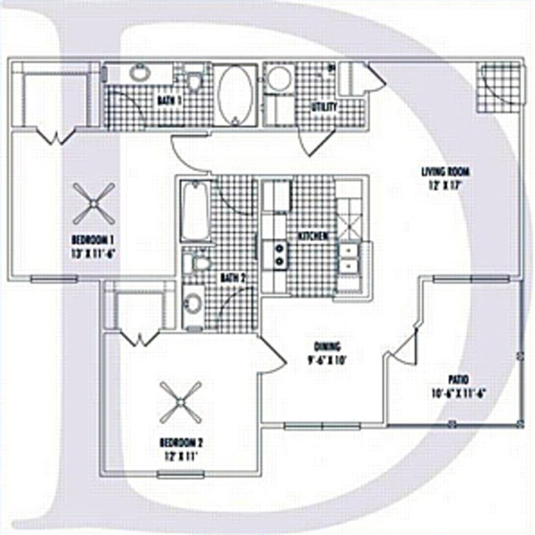 Floorplan - D image