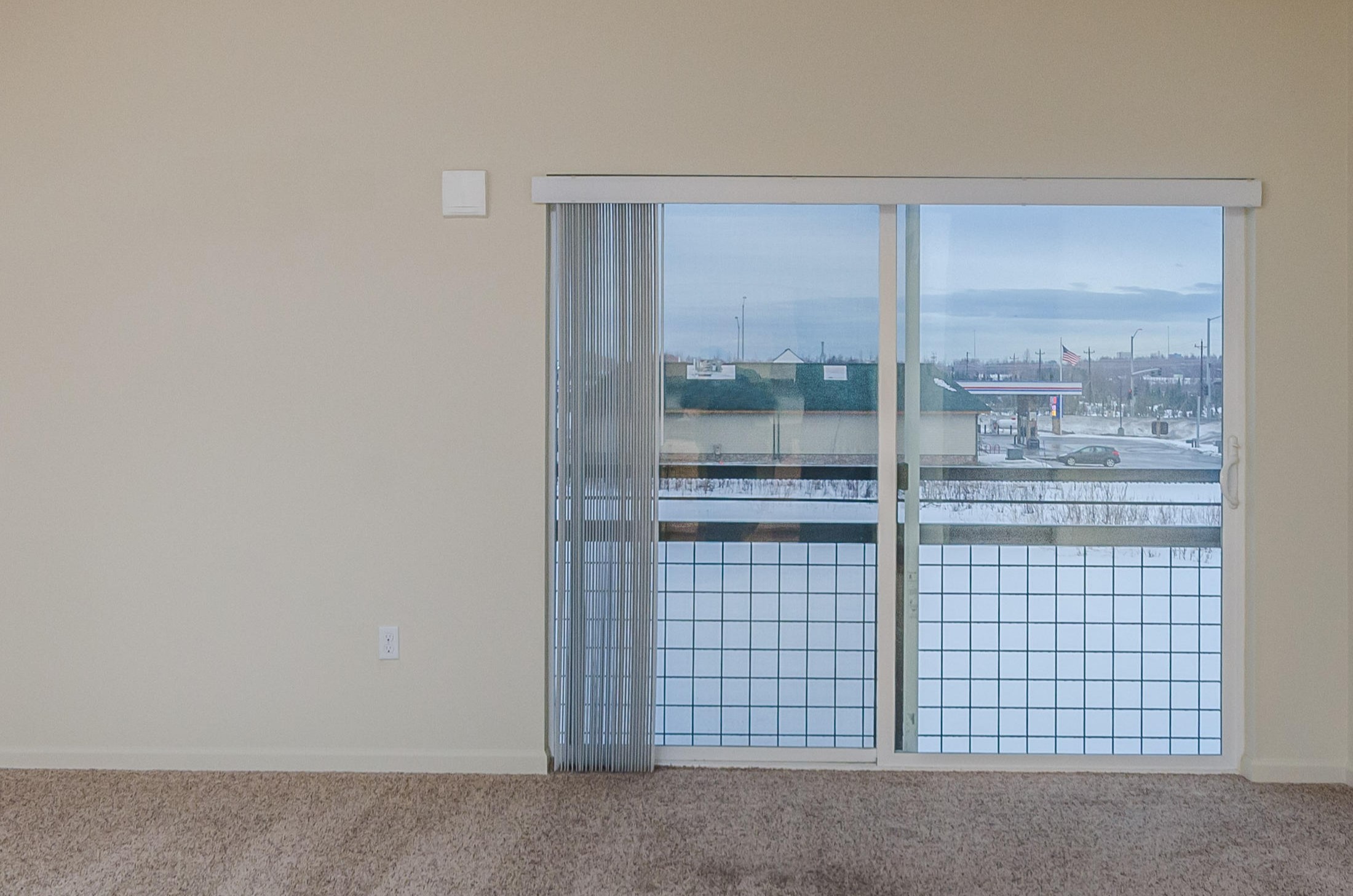 Glass Sliding Door in 2BR The Residences at Northwood