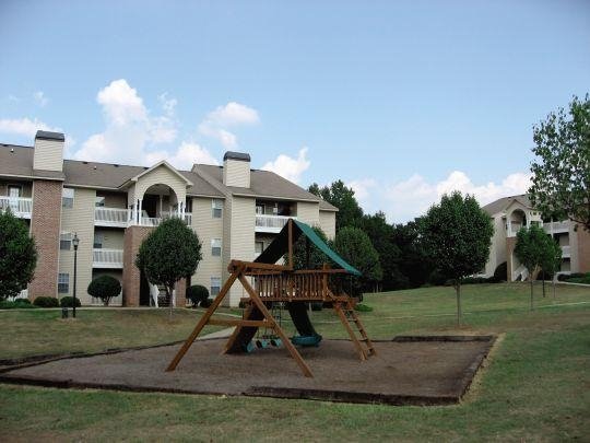 Fun-Filled Playground at the Oak Pointe Apartment Homes in Simpsonville , SC