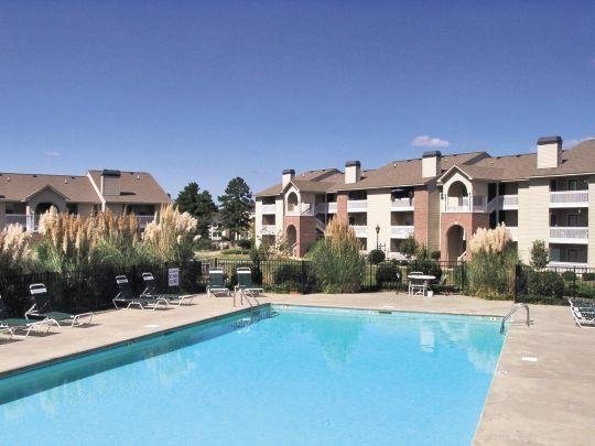 Resort-Style Pool with Sundeck at the Oak Pointe Apartment Homes in Simpsonville , SC