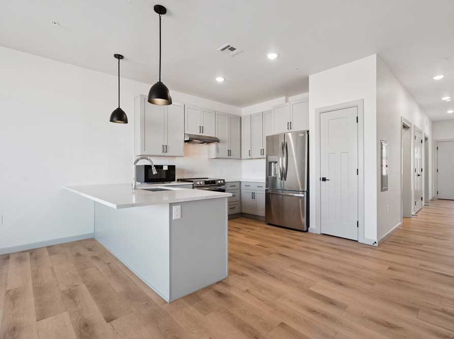 Interior of a Unit at Oaks at Covell