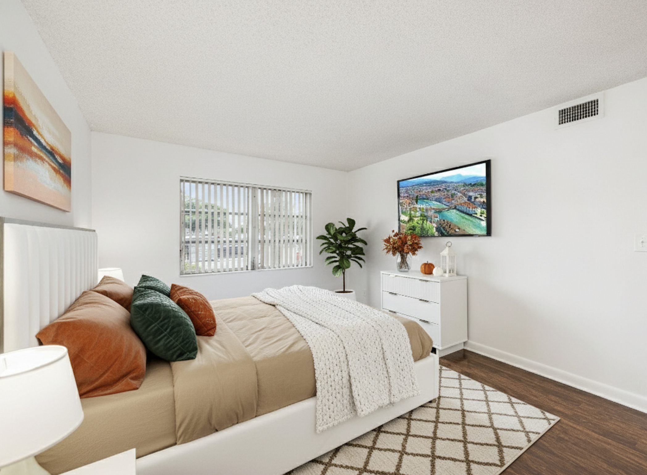 Spacious Floorplan with Wood-look Flooring