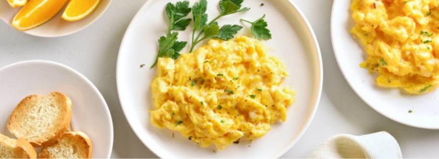 A Simple and Flavorful Recipe for the Best Ever Scrambled Eggs  Cover Photo