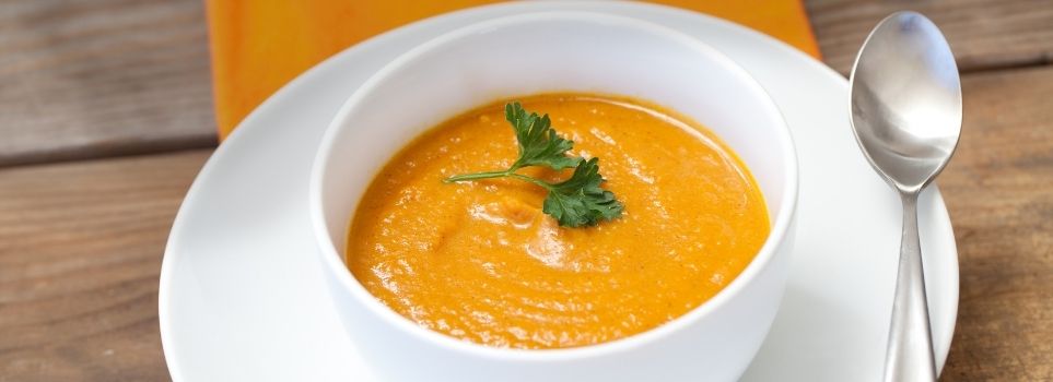 This Recipe for Gingered Pumpkin Bisque Will Warm Up Your Insides!  Cover Photo
