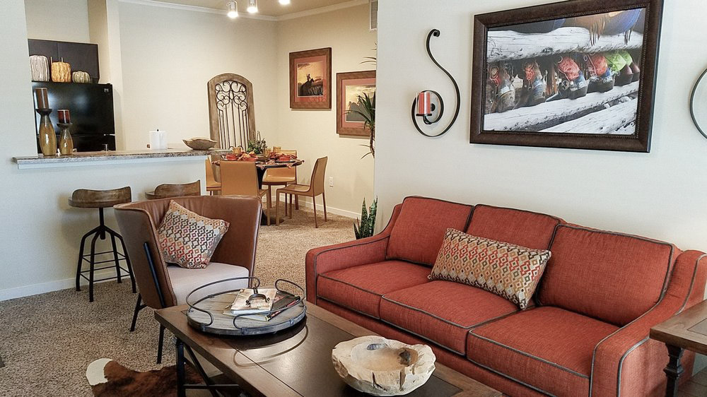 Updated Interiors at Oxford at the Ranch Apartments in Waller, Texas