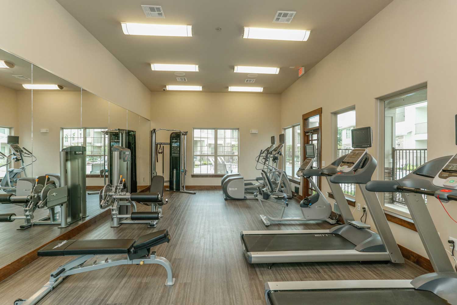 State-Of-The-Art Fitness Center at Oxford at the Ranch Apartments