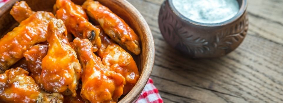 Not Only Are These Baked Buffalo Wings Healthier, But They Are Just As Delicious!  Cover Photo