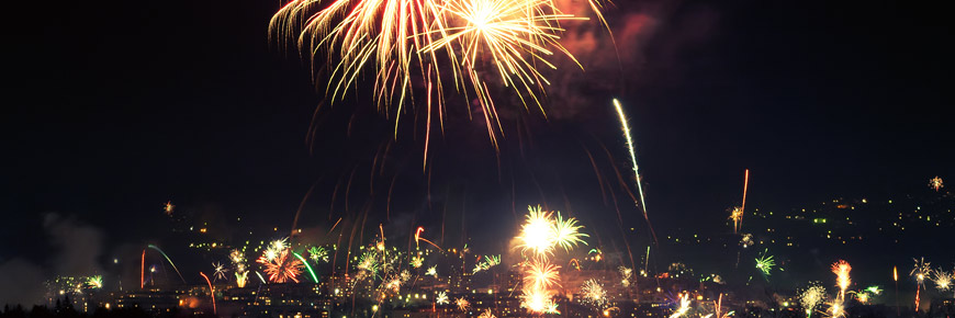 Welcome the New Year with a Beautiful Fireworks Display Cover Photo