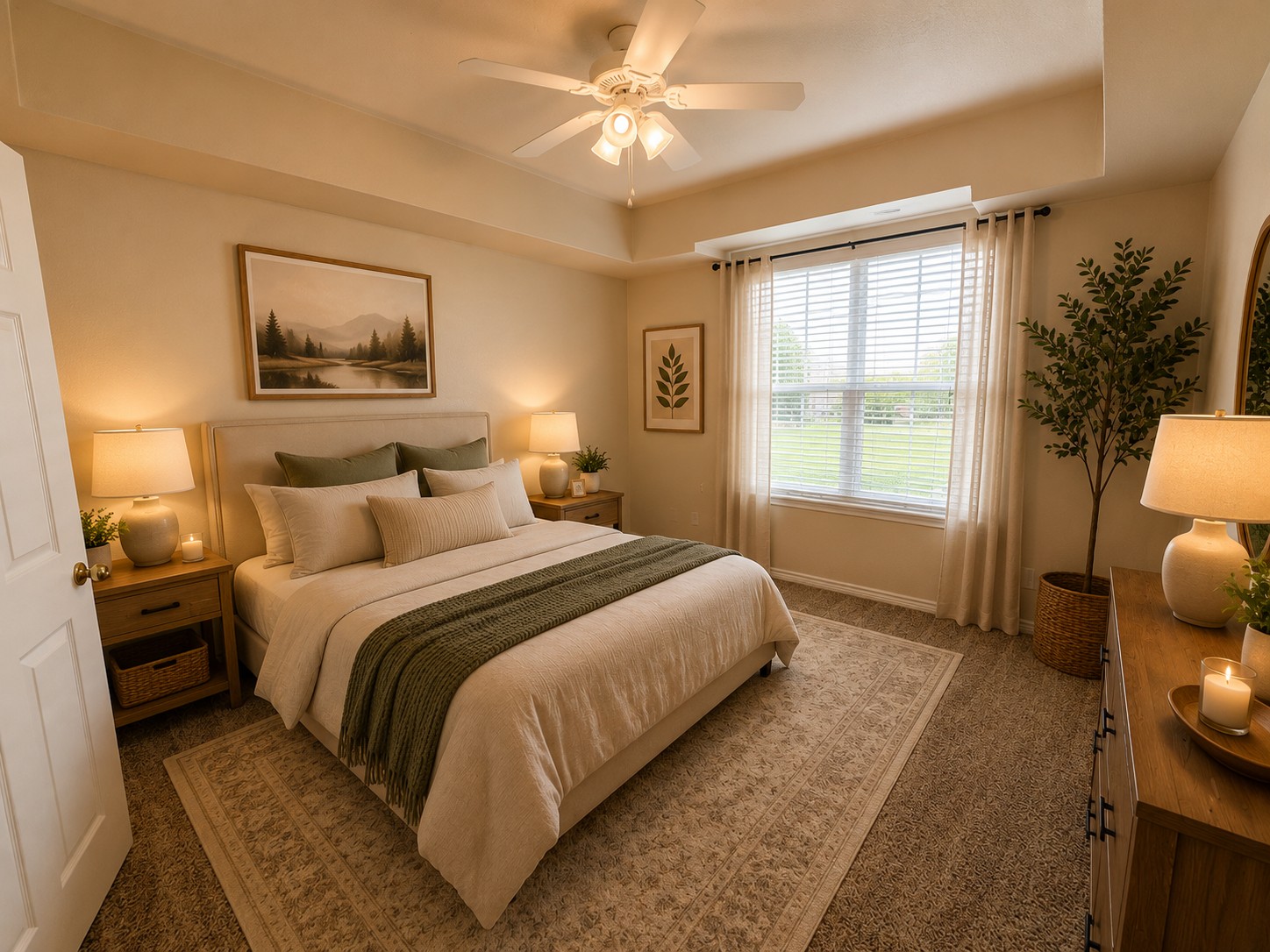 Refreshed and Cozy Bedroom 