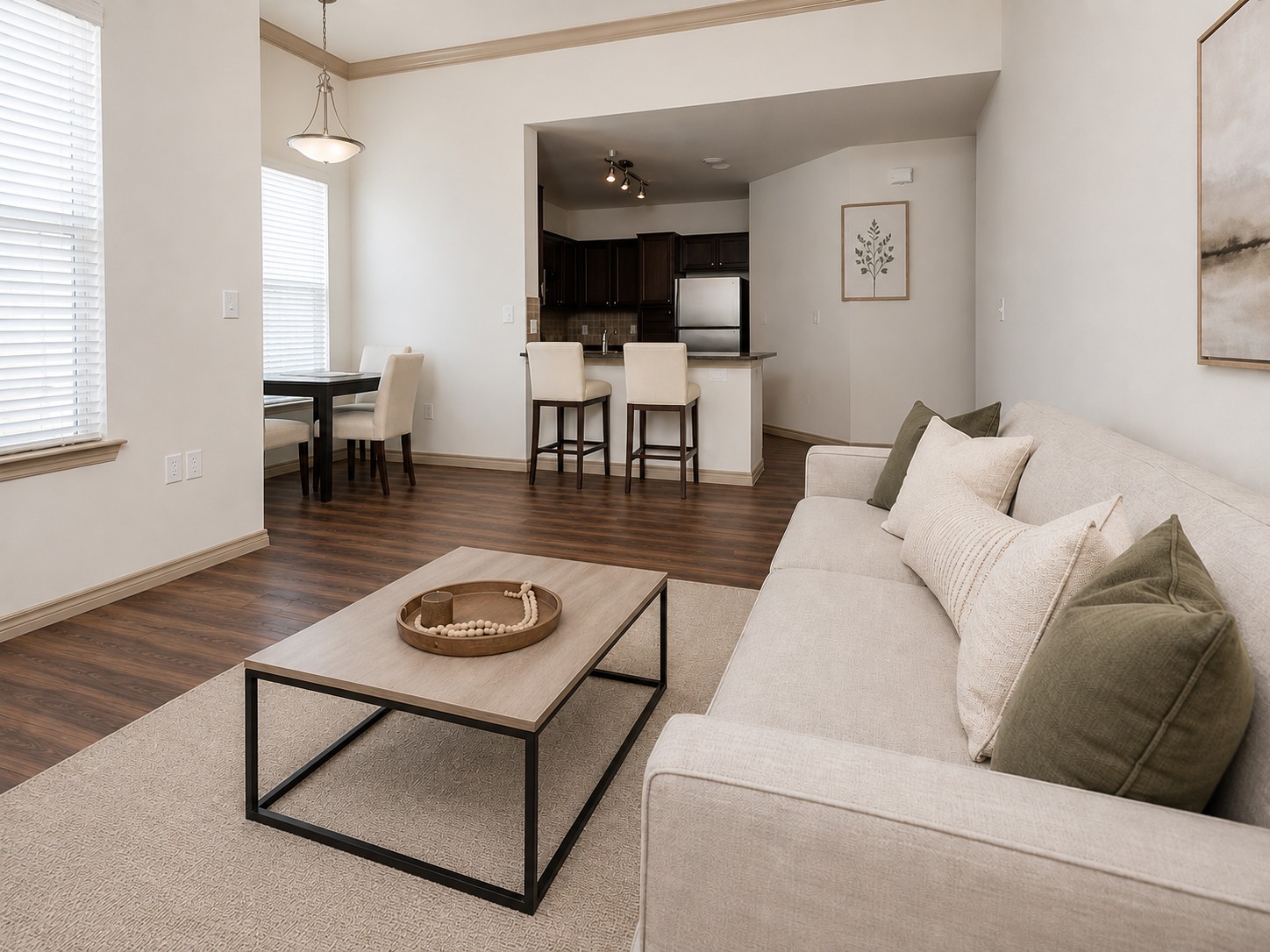 Phase Two Living/Dining Room 