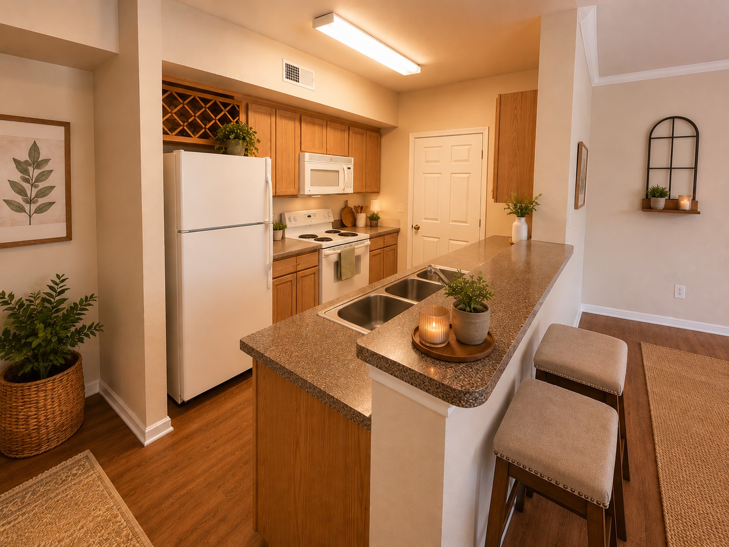 Warm & Inviting Kitchen 