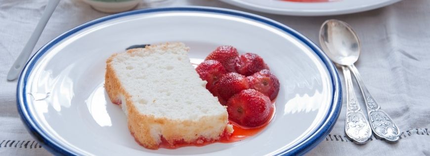 Looking for Something Satisfying, But Not Too Sweet? This Recipe for Angel Food Cake Is It! Cover Photo