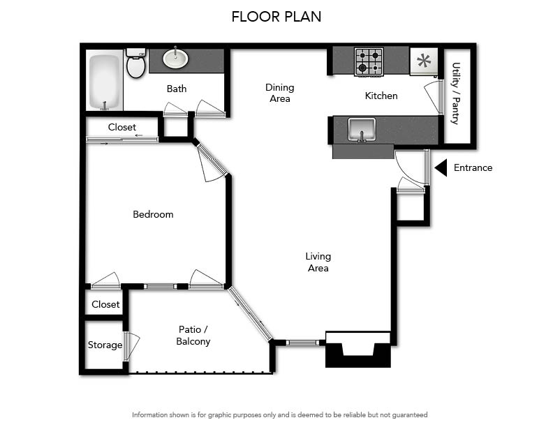 Pacifica Apartments - Floorplan - A2 706