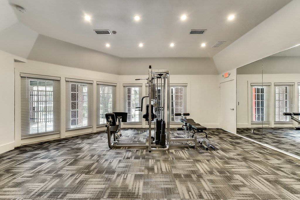 State-of-the-Art Workout Equipment at Pacifica Apartments in Dallas,TX