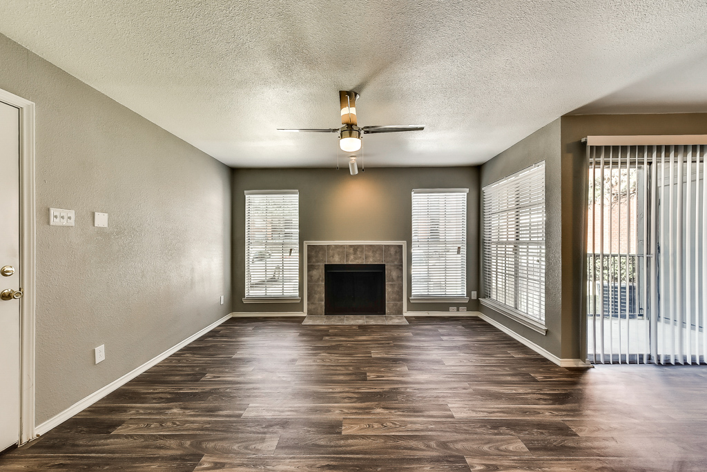 Wood Burning Fireplaces in Select Apartment Homes at Pacifica Apartments in Dallas,TX