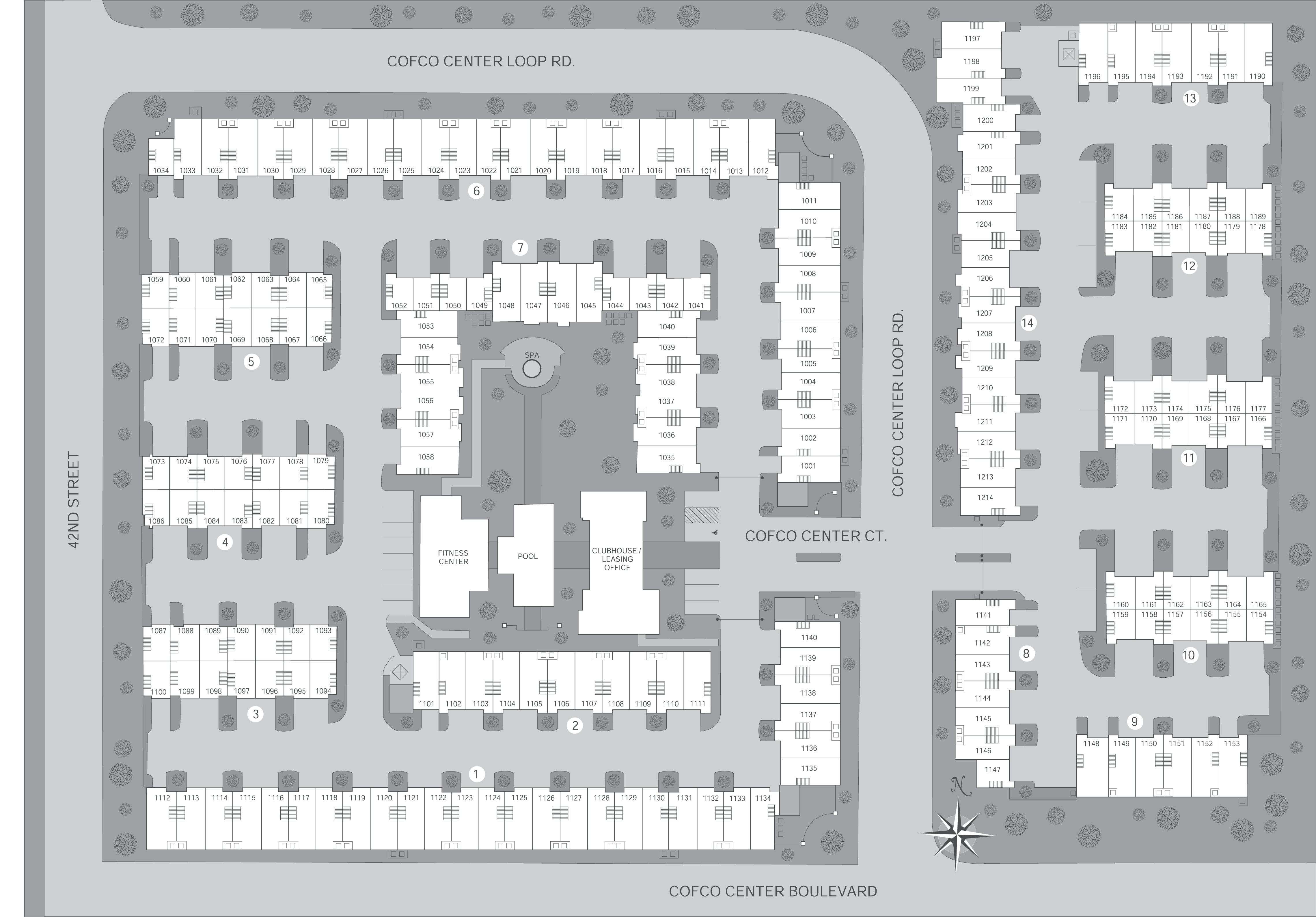 Palazzo Townhomes Site Plan