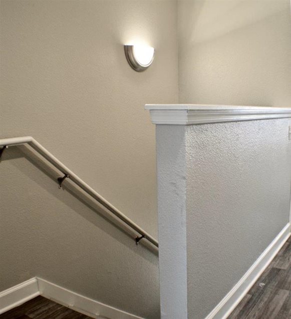 Stairway from Upper-level at Palazzo Townhomes in Phoenix, AZ