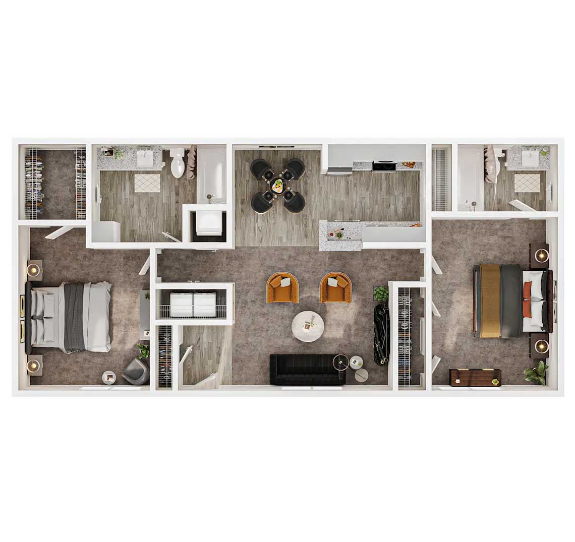 Informative Picture of 2 Beds