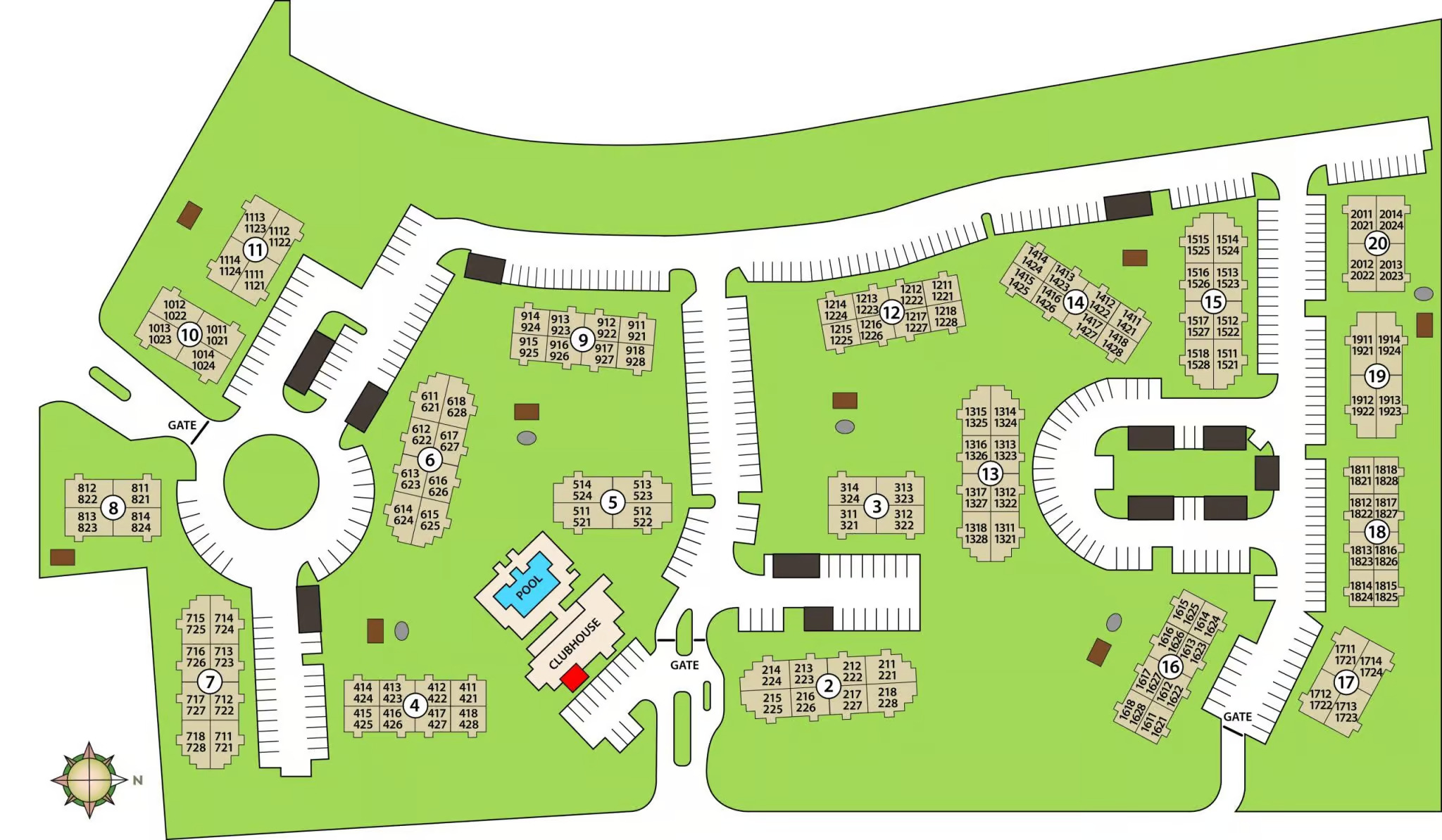 The Park at Braun Station Site Plan