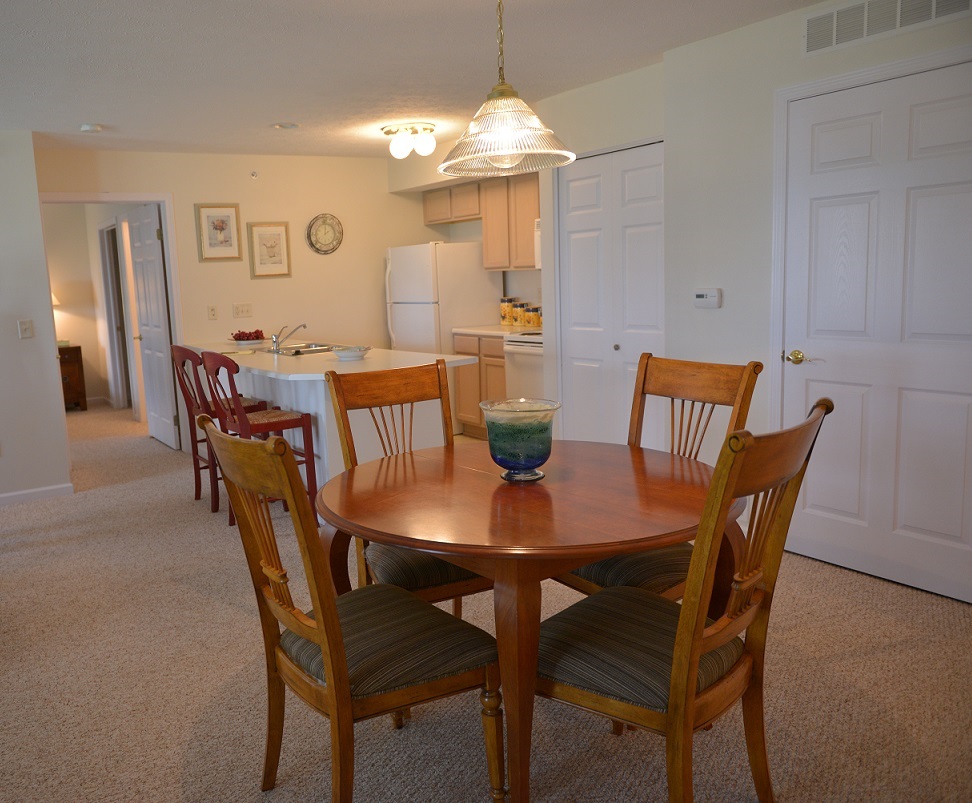 Classy Dining Area at Parklands of Chili Luxury Apartments in Churchville, New York