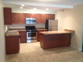 Spacious Kitchen Space at the Park Pointe Apartments