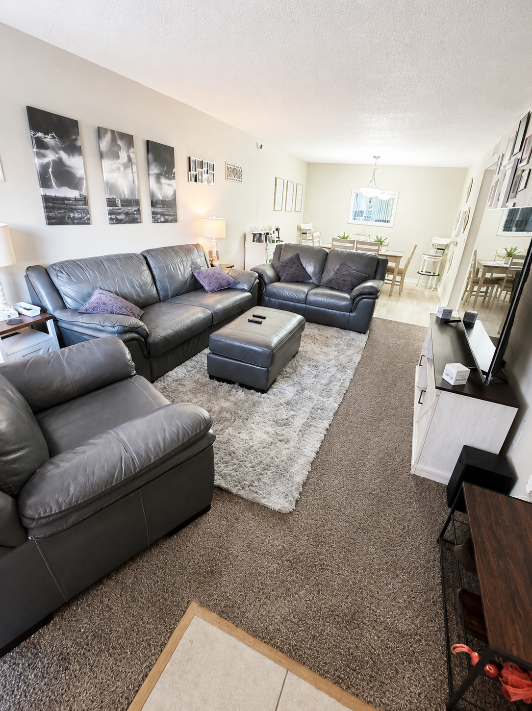 Amplified Livingroom / Dining Room Space