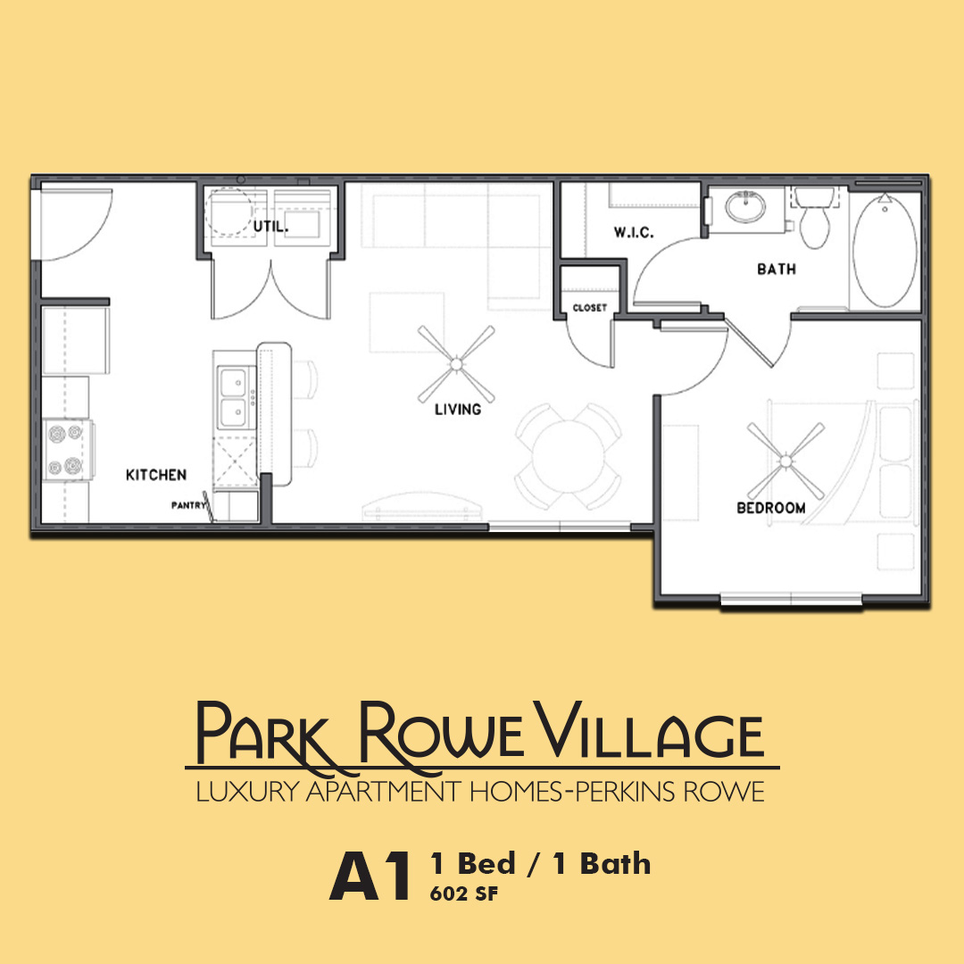 Park Rowe Village - Floorplan - A1