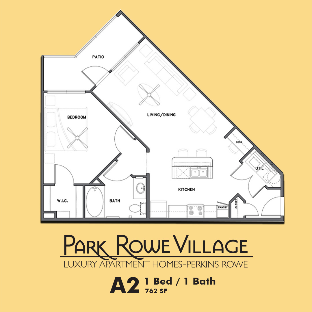 Park Rowe Village - Floorplan - A2
