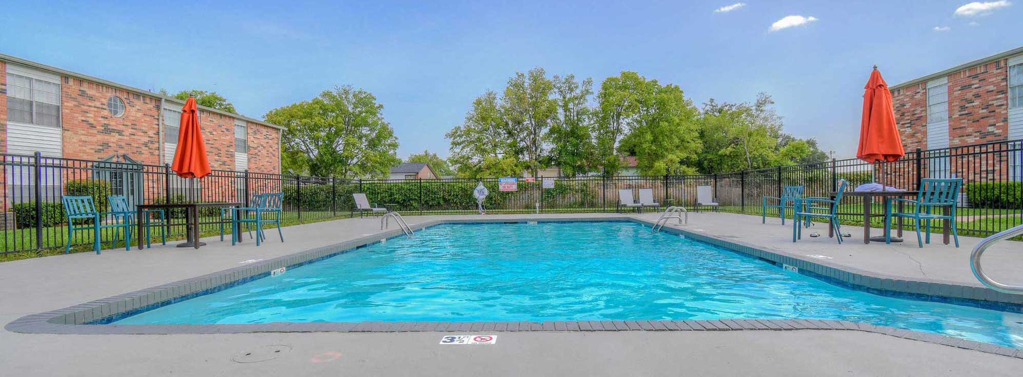 Swimming Pool at Parks on Village Apartments