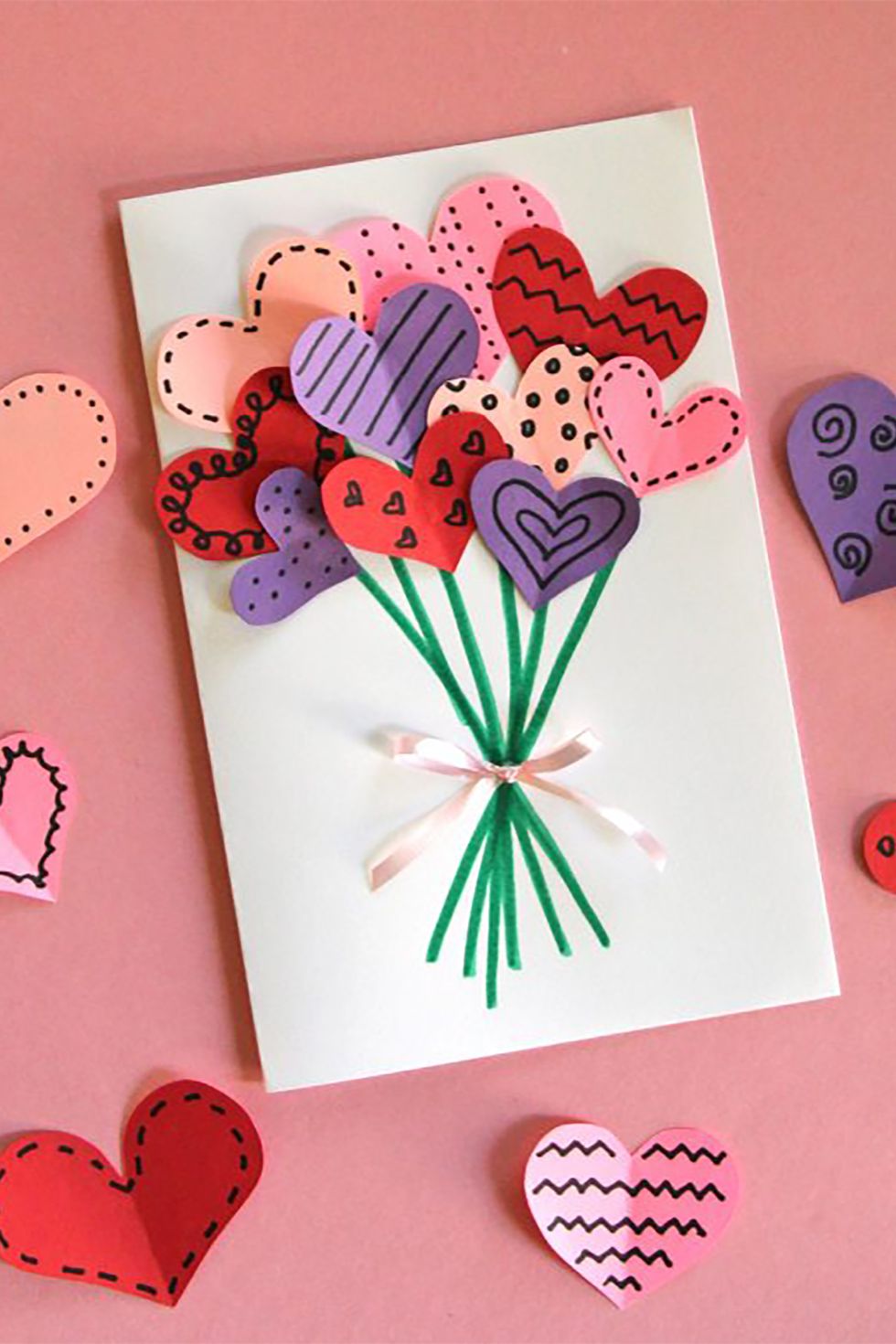 Image for 53 DIY Valentine Cards To Make