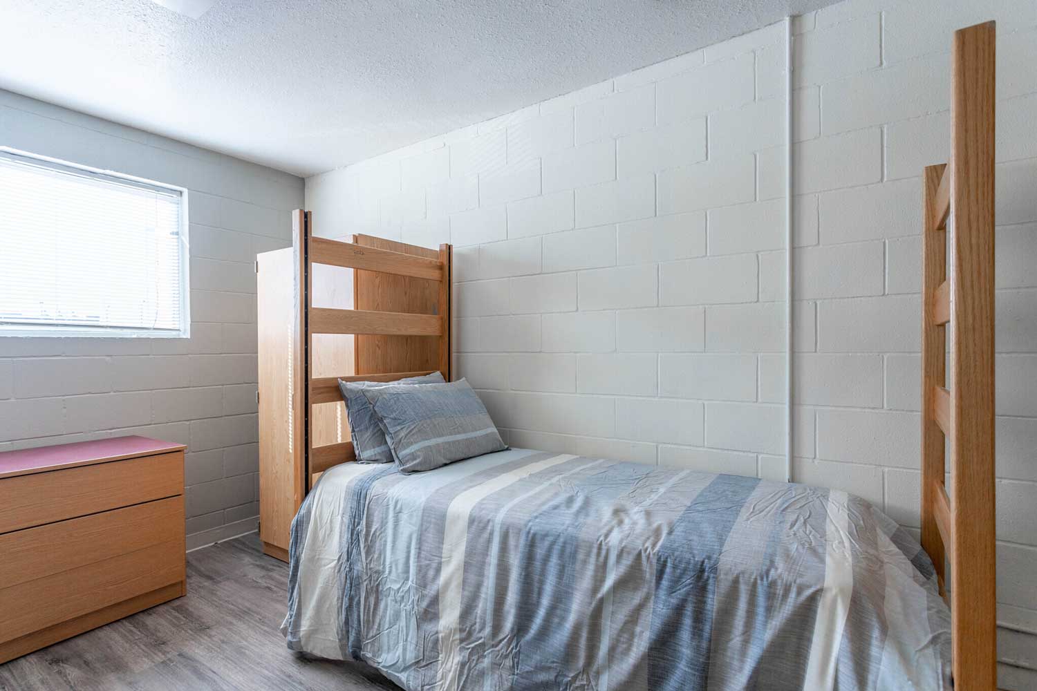 Bedroom Interior at Pelican Shores Apartments in Galveston, Texas