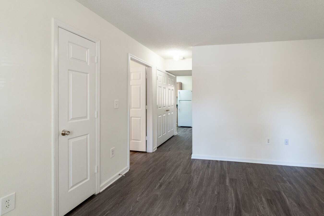 Floorplan - Three Bedroom Townhome, 3 Beds, 2 Baths, 1205 square feet