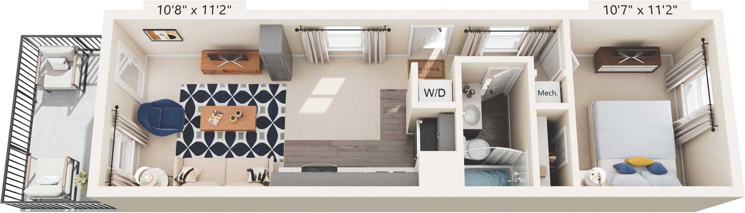 Informative Picture of Tiny Home