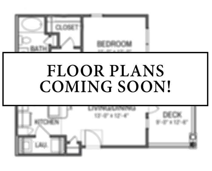 Floorplan - 2 Bedroom, 1 Bathroom  image