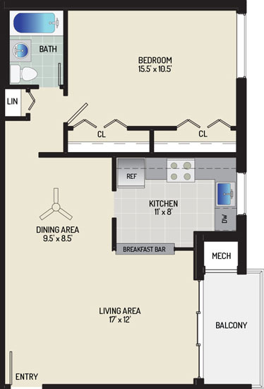 Pinewood Plaza Apartments - Apartment 683949-204-D2 -